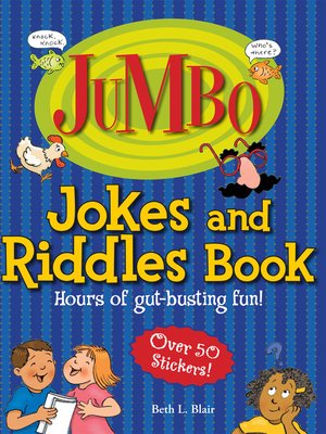 cover image of Jumbo Jokes and Riddles Book